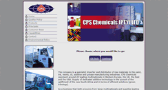 Desktop Screenshot of cpschemicals.co.za